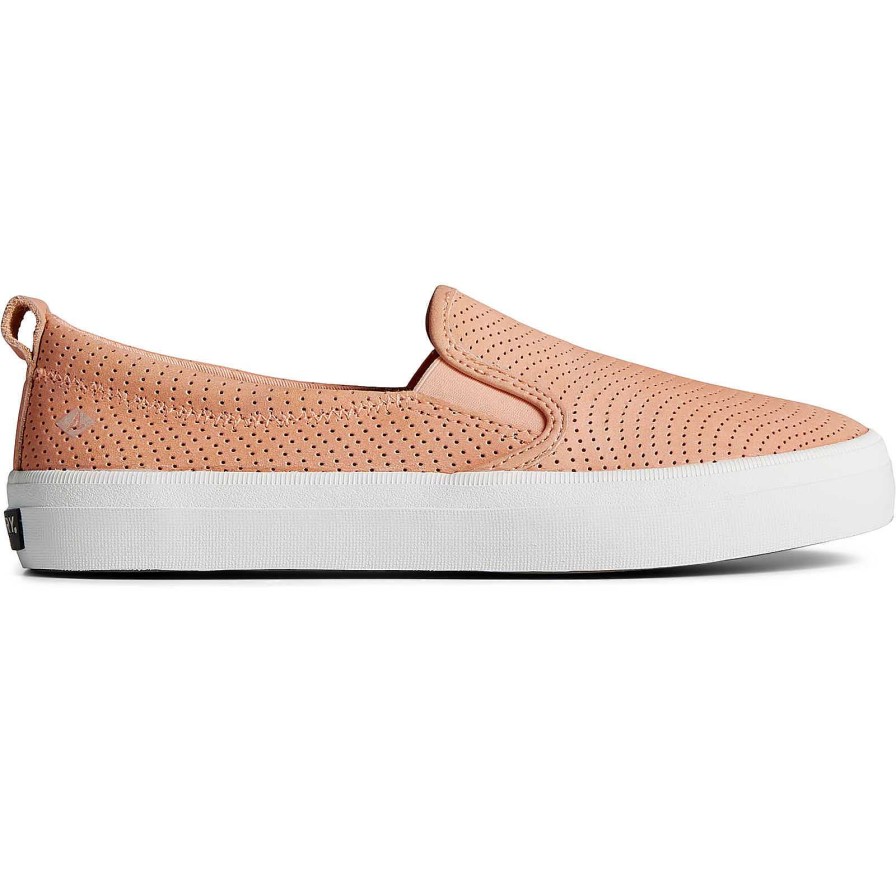 Sneakers | Sperry Sneakers Crest Twin Gore Leather Wave Perforated Sneaker