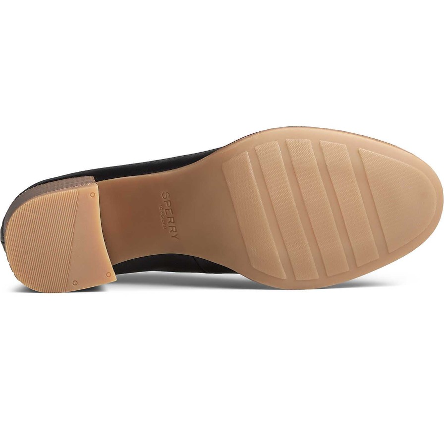 Flats & Loafers | Sperry Flats & Loafers Seaport Penny Heel Leather Loafer