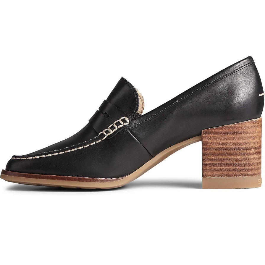 Flats & Loafers | Sperry Flats & Loafers Seaport Penny Heel Leather Loafer