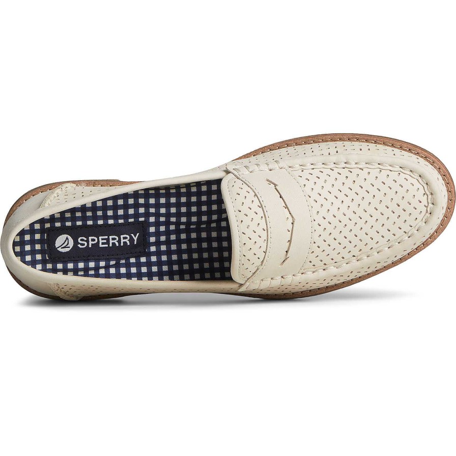 Flats & Loafers | Sperry Flats & Loafers Seaport Perforated Penny Loafer