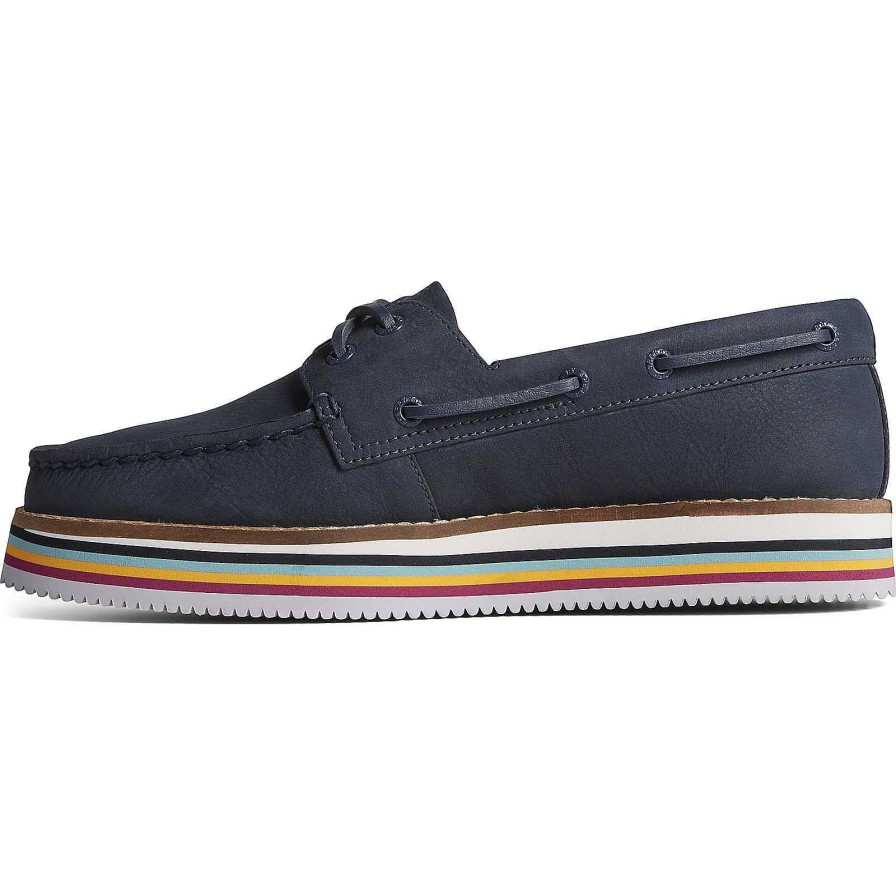 Boat Shoes | Sperry Boat Shoes Authentic Original Stacked Boat Shoe