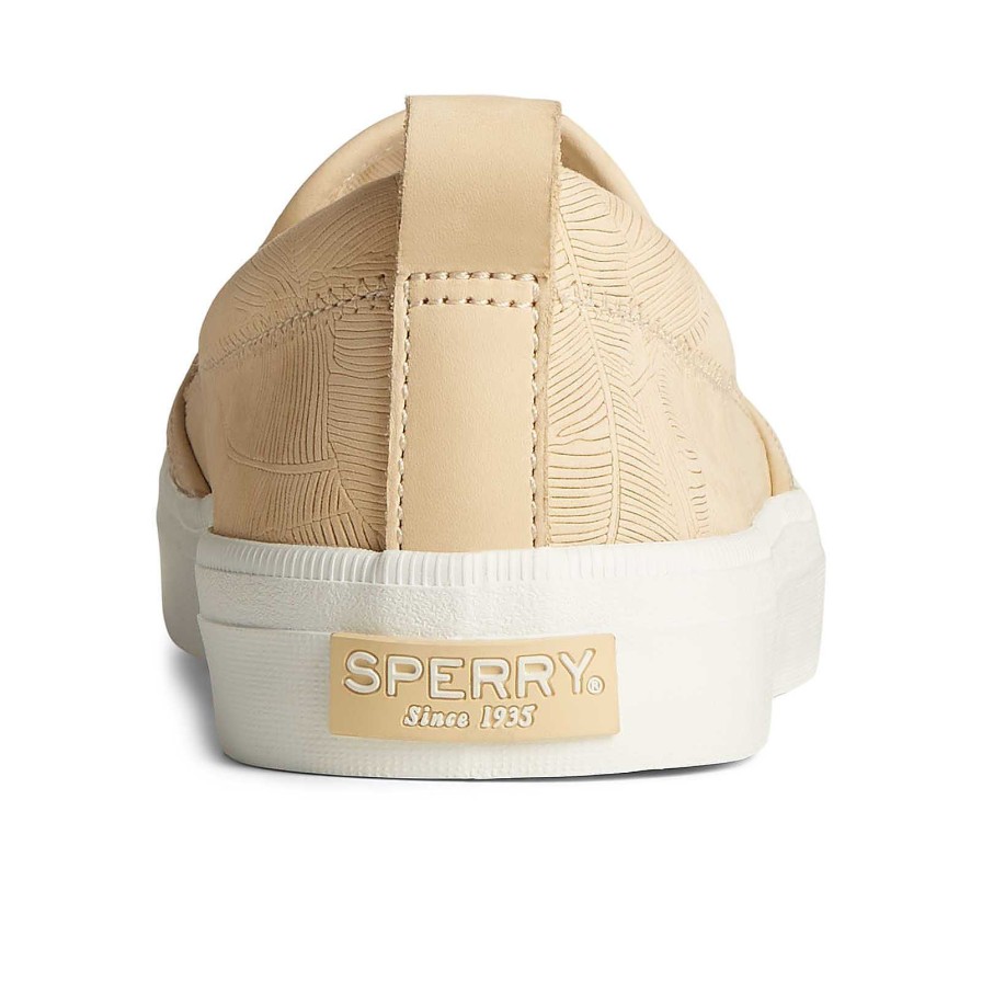 Sneakers | Sperry Sneakers Crest Leather Palm Embossed Slip On Sneaker