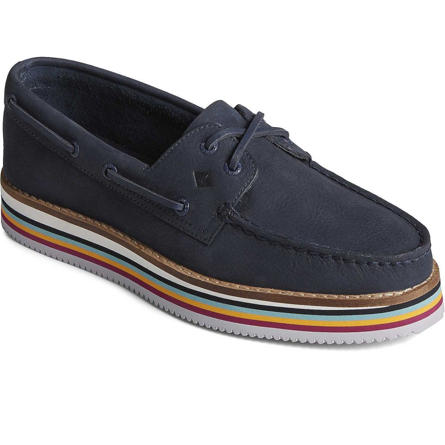 Boat Shoes | Sperry Boat Shoes Authentic Original Stacked Boat Shoe