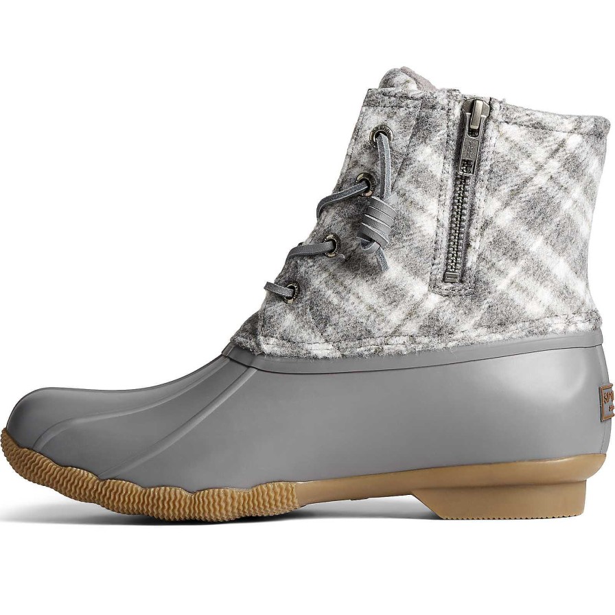 Rain & Duck Boots | Sperry Rain & Duck Boots Saltwater Plaid Wool Duck Boot