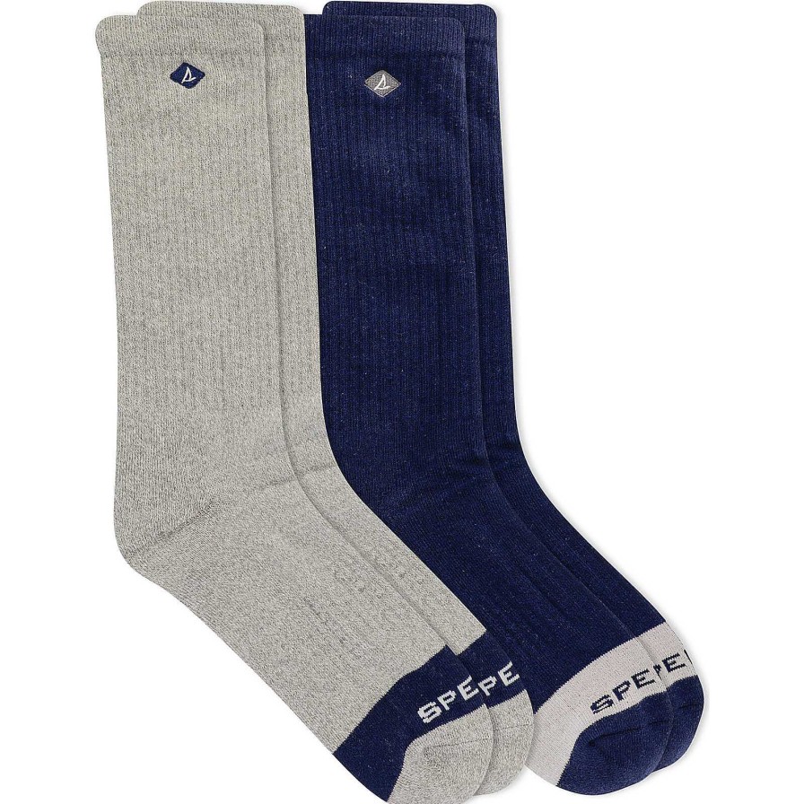 Socks & Liners | Sperry Socks & Liners Cotton Crew 2-Pack Sock