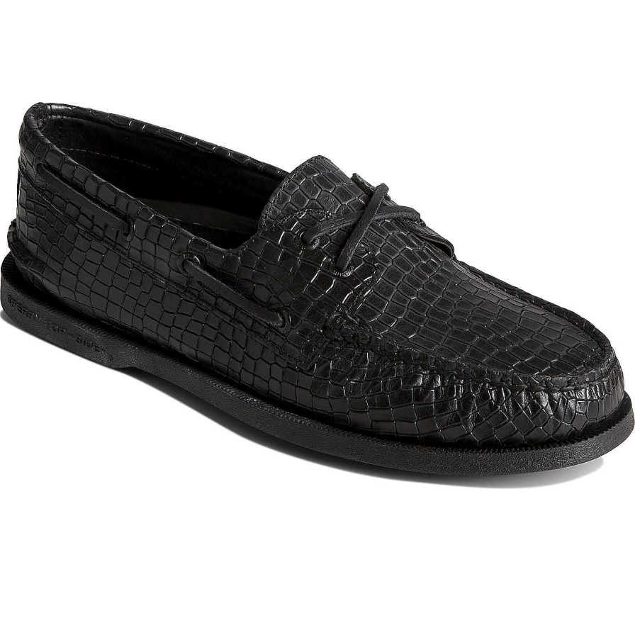 Boat Shoes | Sperry Boat Shoes Authentic Original Croc Embossed Boat Shoe