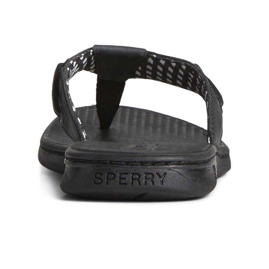 Sandals | Sperry Sandals Seafish Leather Flip Flop