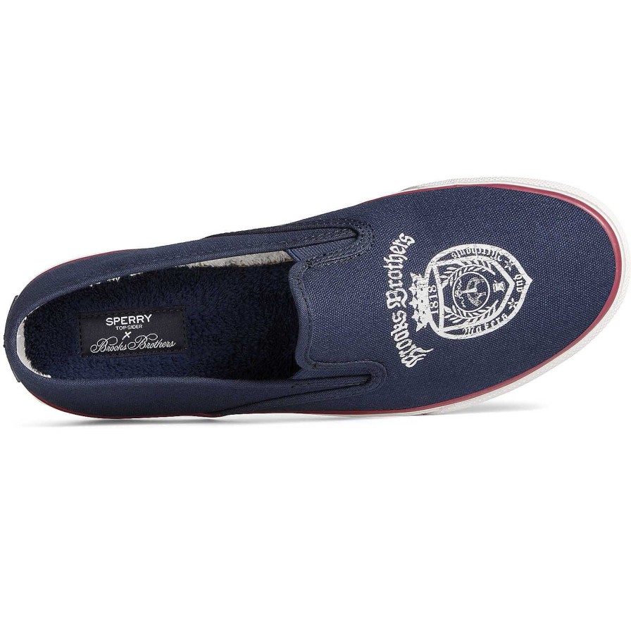 Sneakers | Sperry Sneakers Sperry X Brooks Brothers Slip On Sneaker