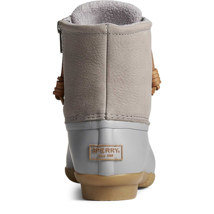 Rain & Duck Boots | Sperry Rain & Duck Boots Saltwater Mainsail Leather Duck Boot