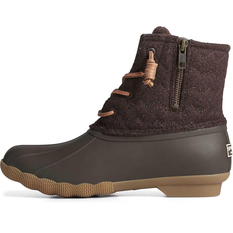 Rain & Duck Boots | Sperry Rain & Duck Boots Saltwater Chevron Wool Duck Boot