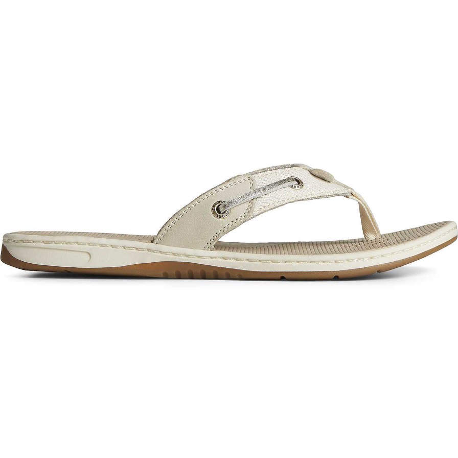 Sandals | Sperry Sandals Seafish Metallic Flip Flop