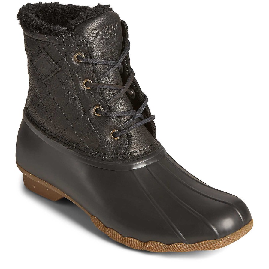 Rain & Duck Boots | Sperry Rain & Duck Boots Saltwater Luxe Leather Thinsulate Duck Boot