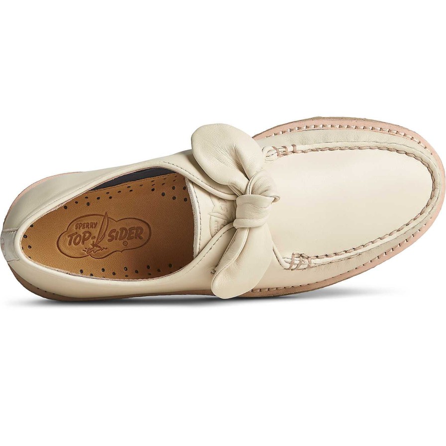 Flats & Loafers | Sperry Flats & Loafers Captain'S Crepe Bow Oxford